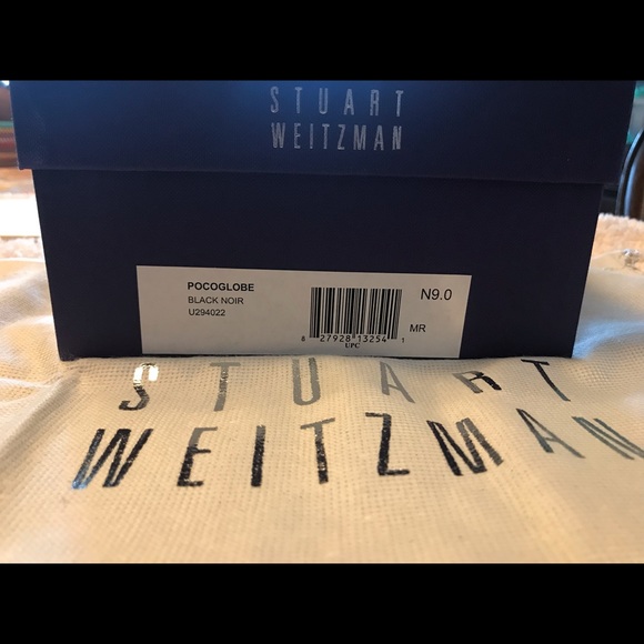 Stuart Weitzman Pocoglobe in Black Noir Size 9N - Picture 14 of 14